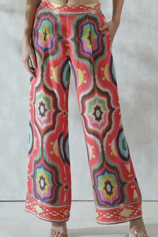 RANNA GILL Aepen Pants Multi Flash Sale