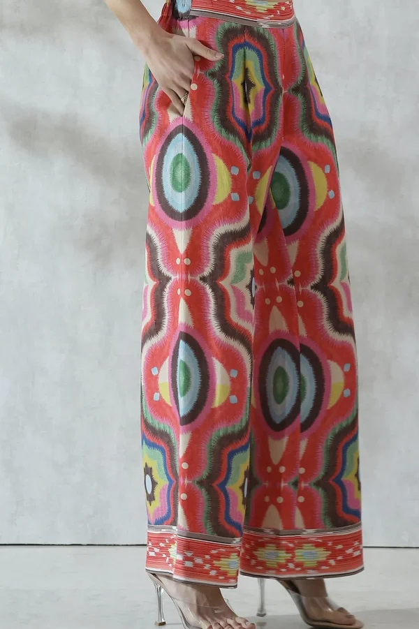 RANNA GILL Aepen Pants Multi Flash Sale