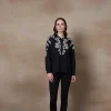 RANNA GILL Aisa Blouse Black Store