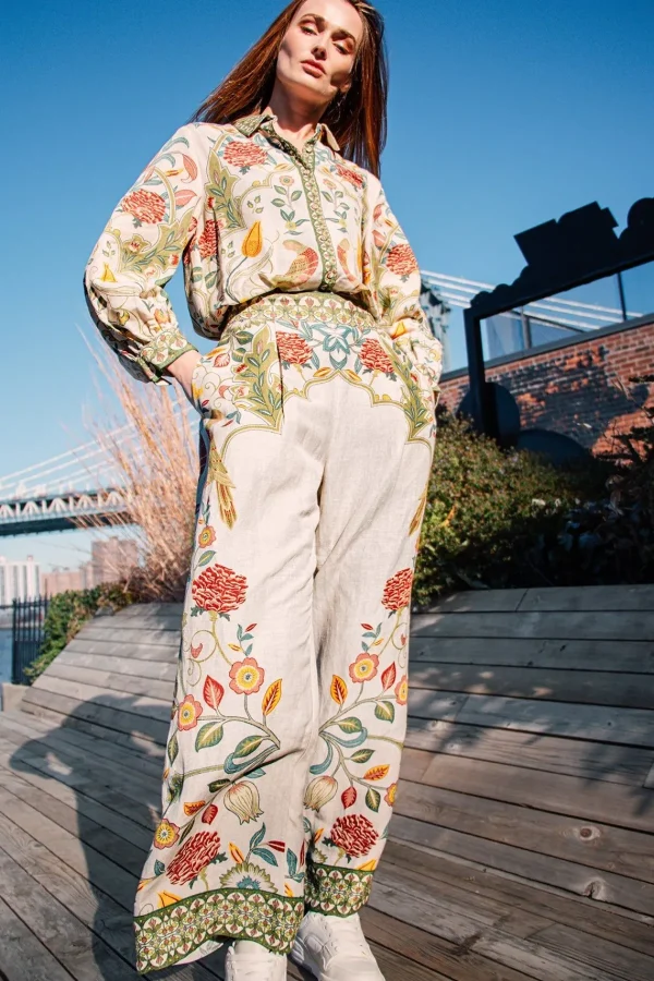 RANNA GILL Alena Pants Multicolor Outlet