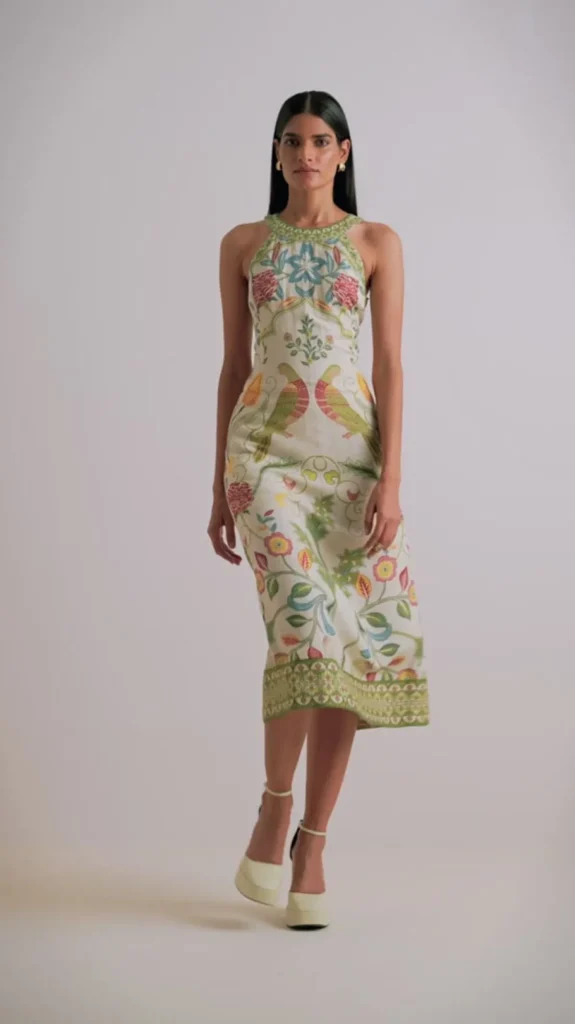 RANNA GILL Ally Dress Multicolor Clearance