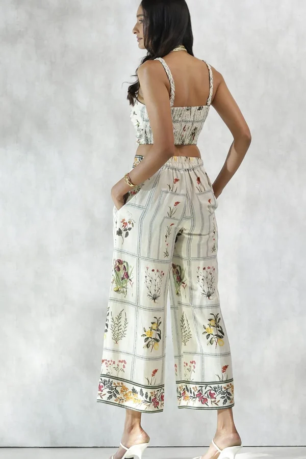 RANNA GILL Amanda Pant Off White Cheap