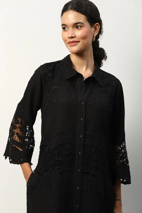 RANNA GILL Amaya Tunic Black Sale