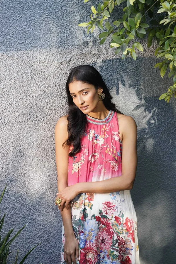 RANNA GILL Amella Dress Ivory Hot