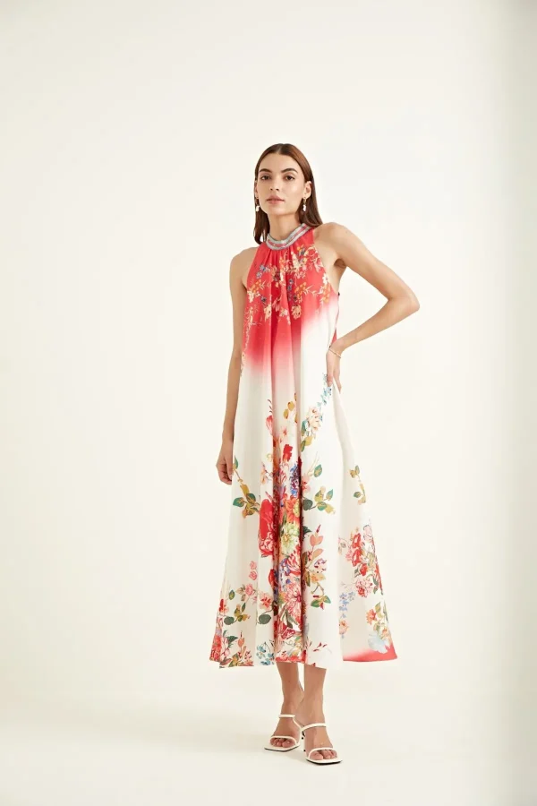 RANNA GILL Amella Dress Ivory Hot