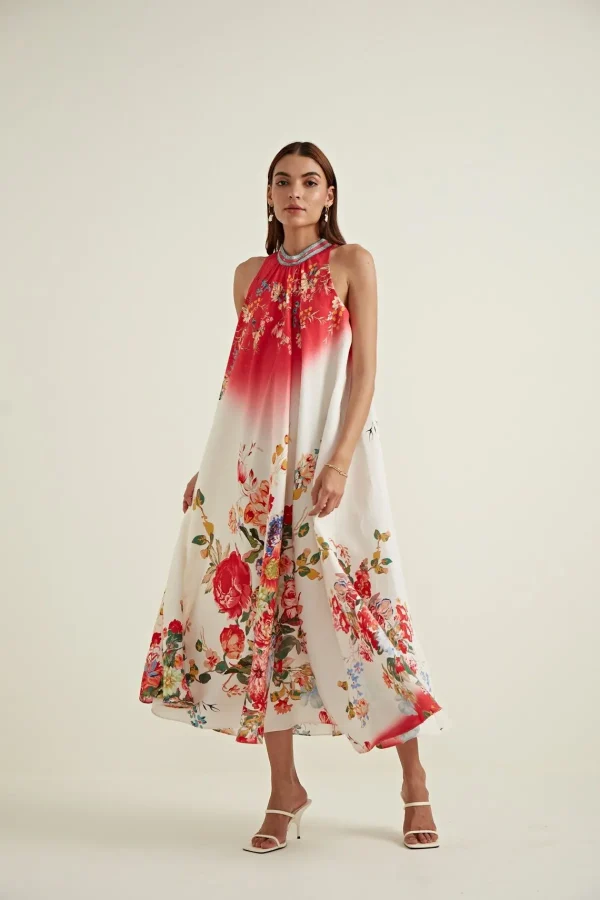 RANNA GILL Amella Dress Ivory Hot