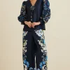 RANNA GILL Aubery Matching Set Navy Clearance