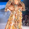 RANNA GILL Aurelia Ruffled Maxi Dress Multi Online