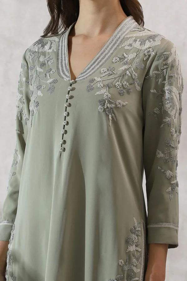 RANNA GILL Avani Tunic Set Celadon Outlet