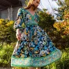 RANNA GILL Beatrice Dress Multicolor Best Sale