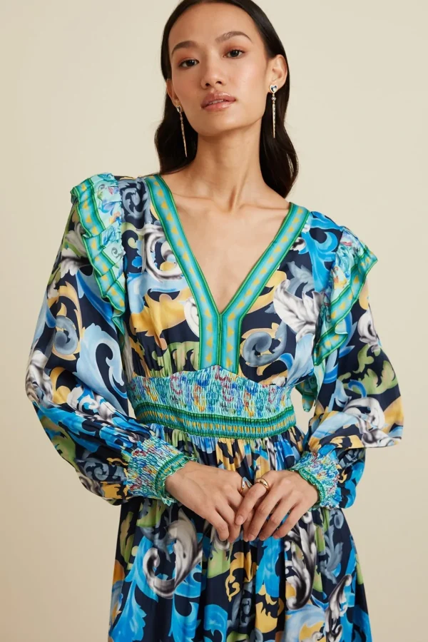RANNA GILL Beatrice Dress Multicolor Best Sale