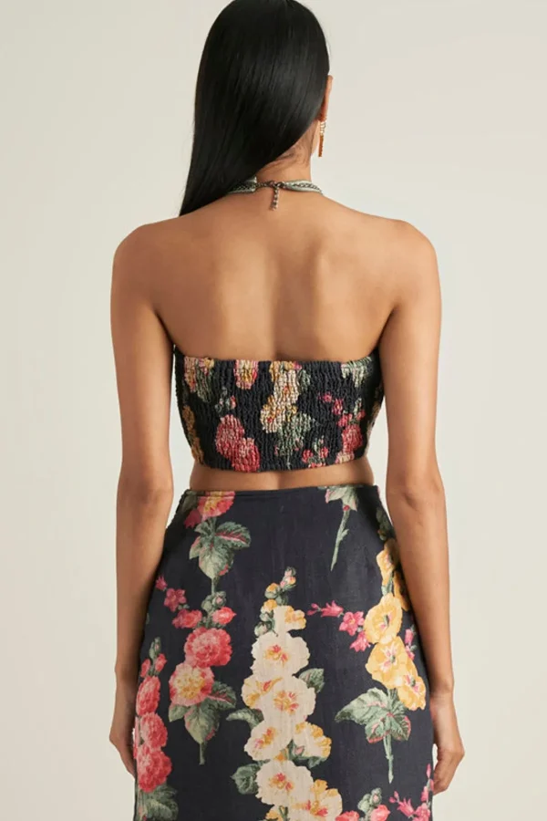 RANNA GILL Betsy Bustier Tile Bloom Clearance