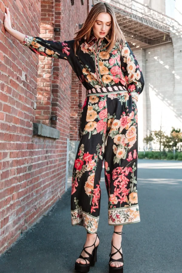 RANNA GILL Betsy Pants Black Sale