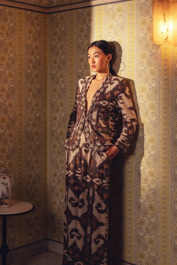 RANNA GILL Blair Jacket Brown Sale