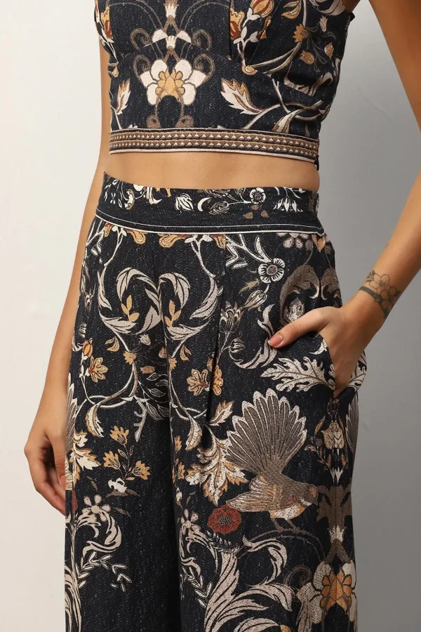 RANNA GILL Brie Pant Black Store