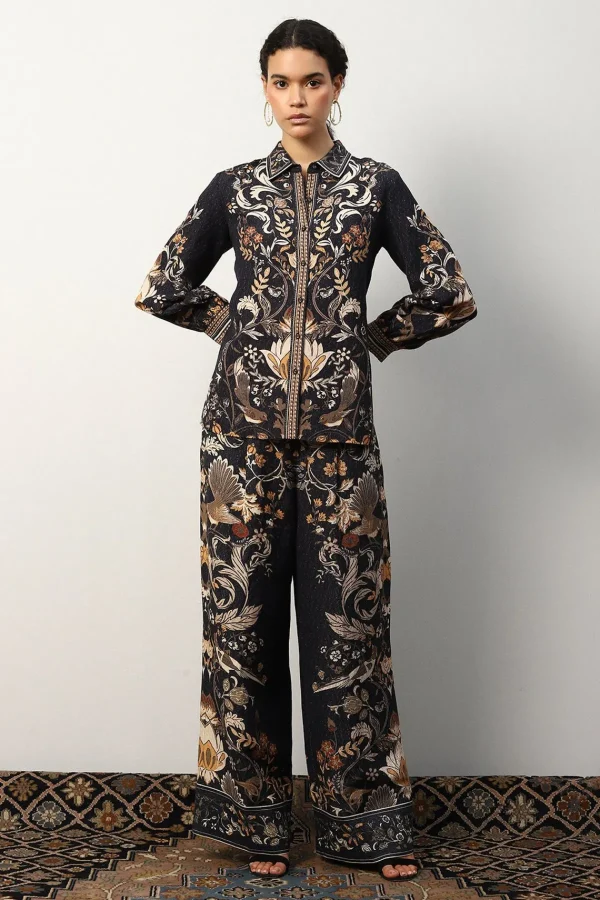 RANNA GILL Celia Blouse Black Sale