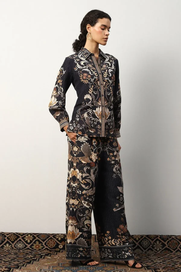 RANNA GILL Celia Blouse Black Cheap