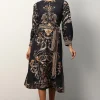RANNA GILL Darlie Dress Black Discount