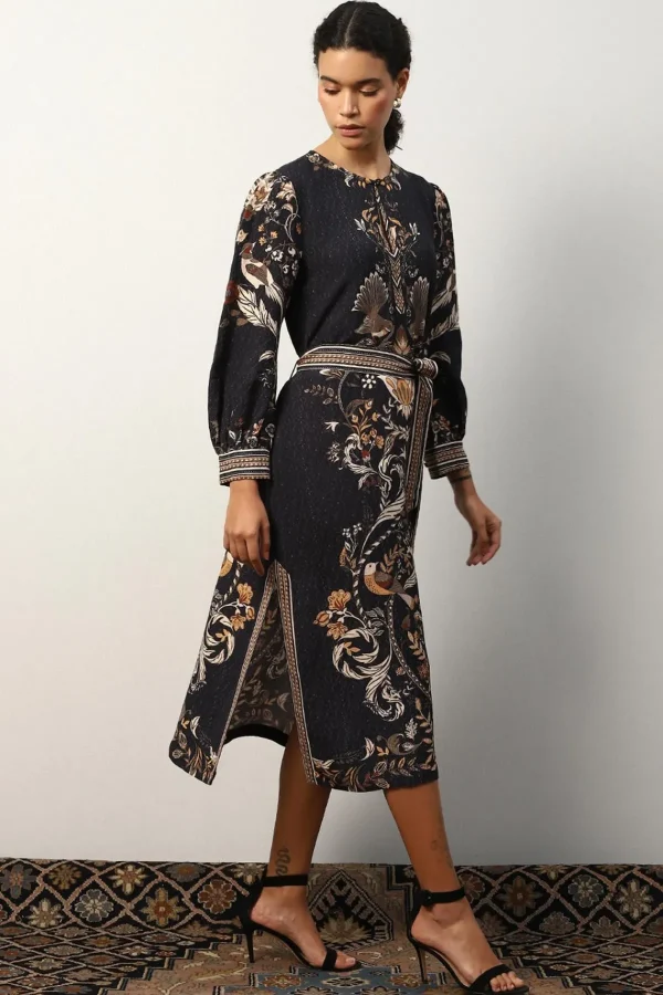 RANNA GILL Darlie Dress Black Shop