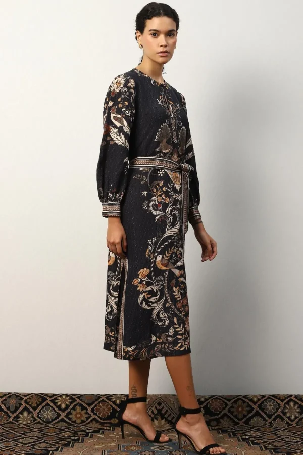 RANNA GILL Darlie Dress Black Shop