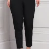 RANNA GILL Diana Pant Black Flash Sale