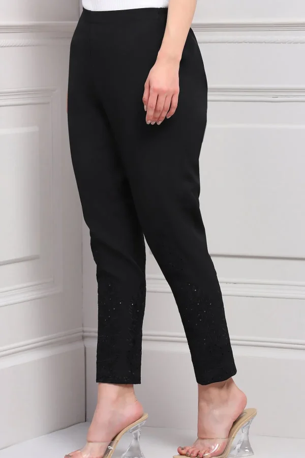 RANNA GILL Diana Pant Black Flash Sale
