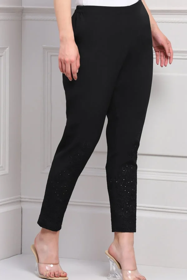 RANNA GILL Diana Pant Black Flash Sale