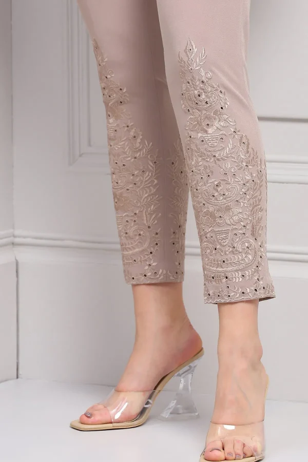 RANNA GILL Diana Pant Dark Beige Store