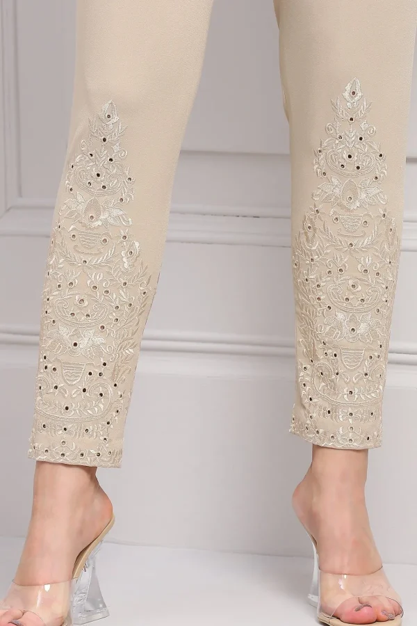RANNA GILL Diana Pant Beige Sale