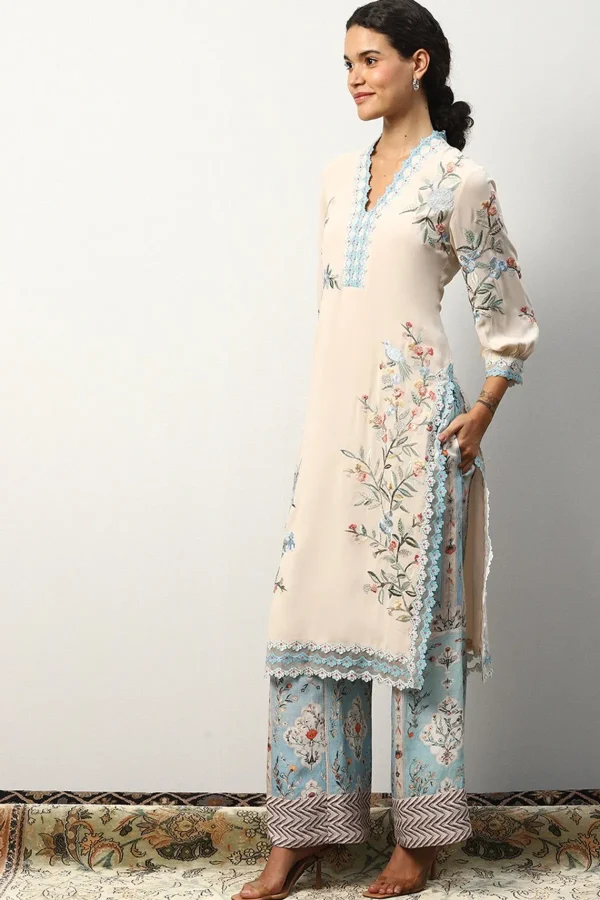 RANNA GILL Ellie Tunic Beige Clearance