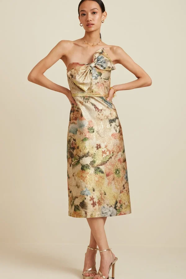 RANNA GILL Ember Dress Yellow Discount