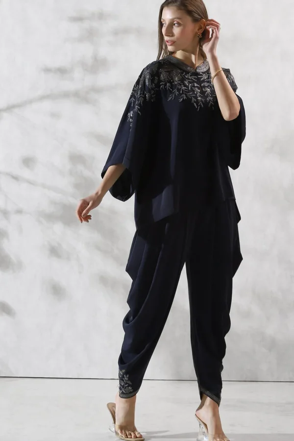 RANNA GILL Emily Matching Set Navy Blue Sale