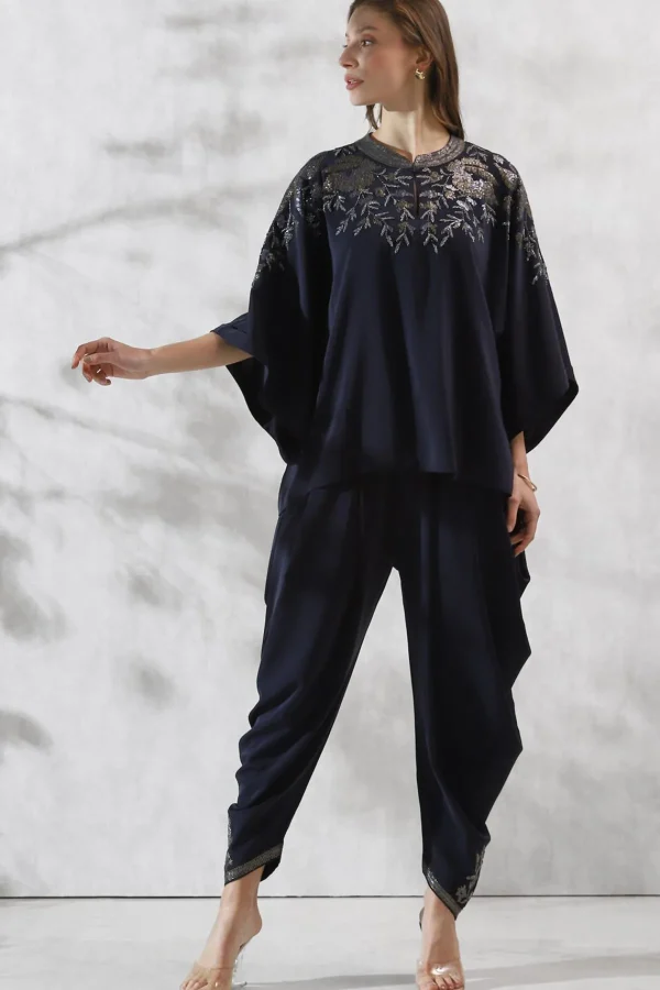 RANNA GILL Emily Matching Set Navy Blue Sale