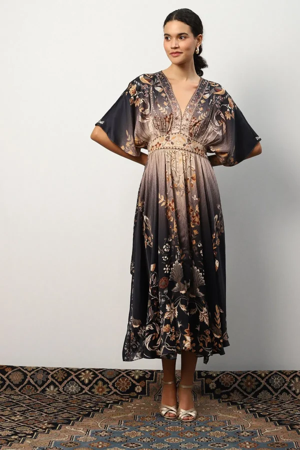 RANNA GILL Fiona Dress Black Best Sale