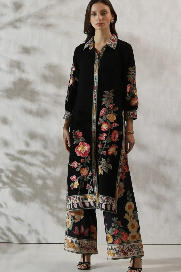 RANNA GILL Hestia Tunic Black Cheap