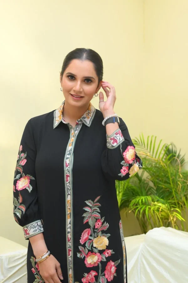 RANNA GILL Hestia Tunic Black Cheap