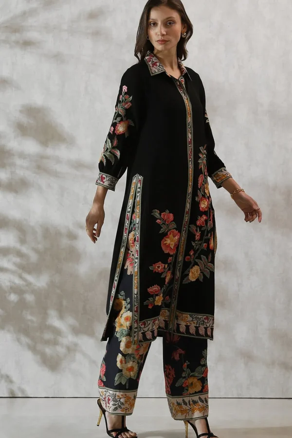 RANNA GILL Hestia Tunic Black Cheap