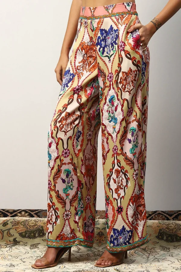 RANNA GILL Ivy Pant Multi Flash Sale