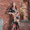 RANNA GILL Janis Blouse Black Cheap