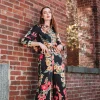RANNA GILL Janis Matching Set Black Flash Sale