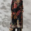 RANNA GILL Jennifer Tunic Navy Blue Fashion