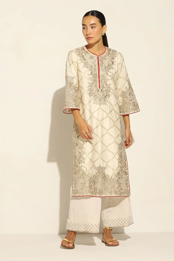 RANNA GILL Jenny Tunic Set Beige Sale
