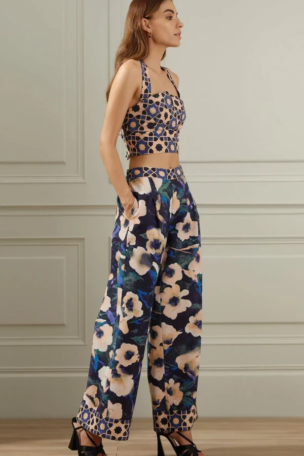 RANNA GILL Joan Pant Blue Fashion