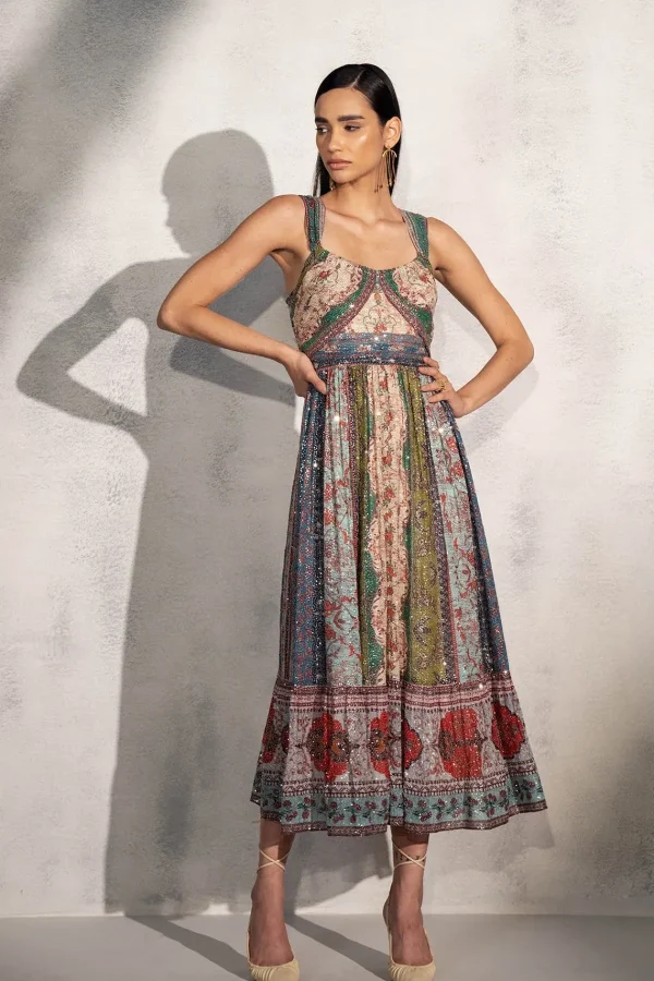 RANNA GILL Koel Puri In Crystal Dress Multi Cheap