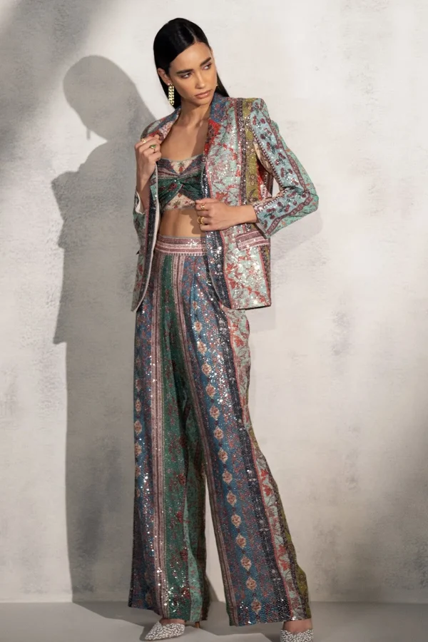 RANNA GILL Koel Puri In Elsa Jacket Multi Hot