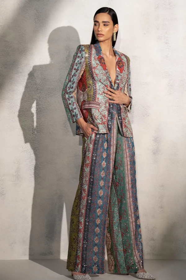 RANNA GILL Koel Puri In Elsa Jacket Multi Hot