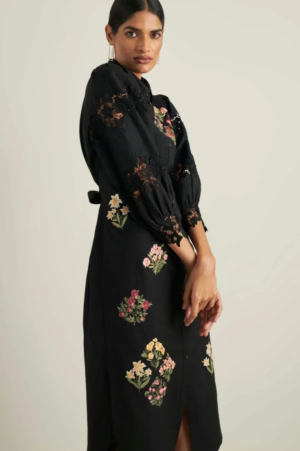 RANNA GILL Lilth Dress Black Fashion