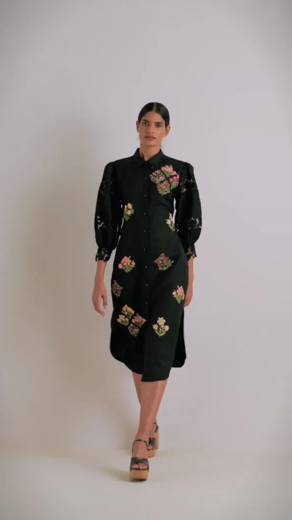 RANNA GILL Lilth Dress Black Fashion