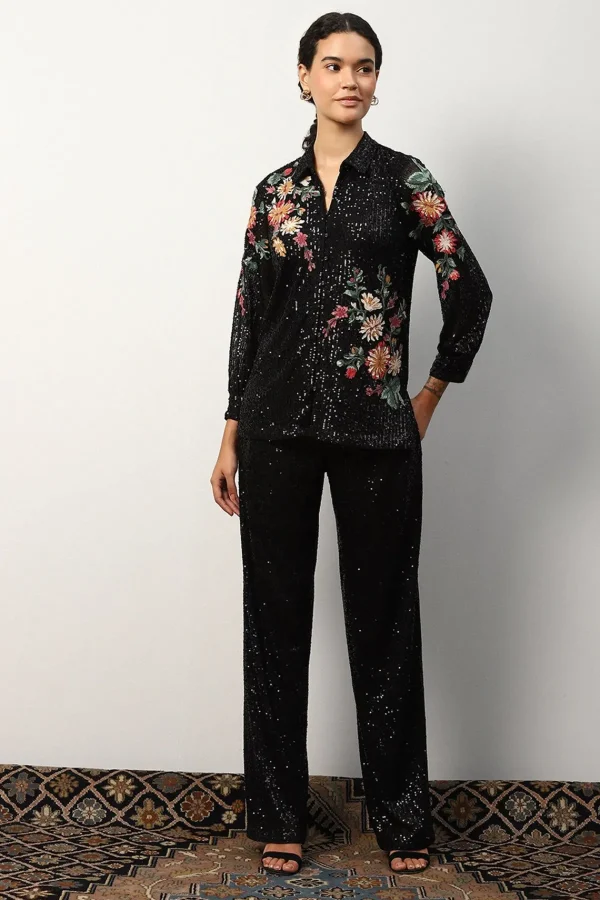 RANNA GILL Marina Matching Set Black Online