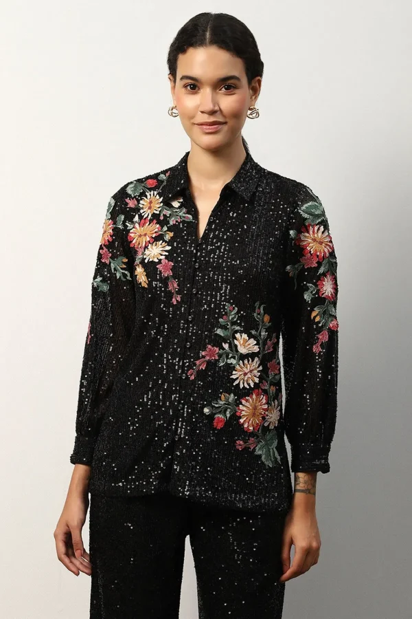 RANNA GILL Marina Matching Set Black Online